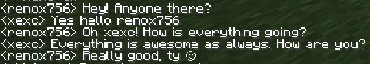 Minecraft Example